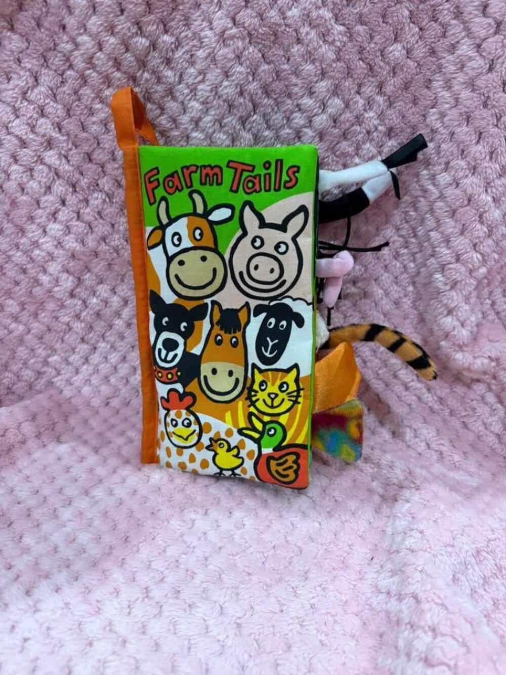 Jellycat Farm Tails Soft Activity Book